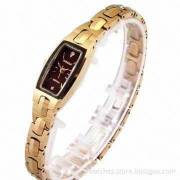 2014 New Fashionable Cheap Luxury Tungsten Steel Premium Waterproof Fine Watches